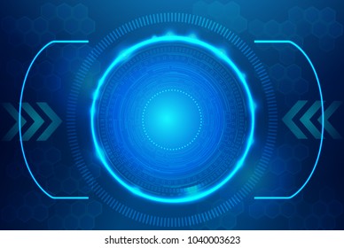 vector background abstract technology communication concept