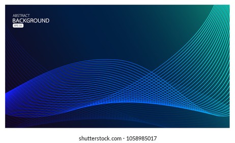 Vector background abstract technology communication and business concept in blue design for for your web site design map logo, app, ui vector eps10, concept Illustration.