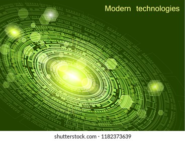 Vector background abstract, technology communication, concept, digital business