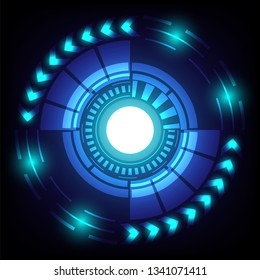 vector background abstract technology communication concept