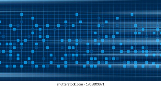 vector background abstract technology communication data Science