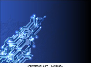 vector background abstract technology communication concept