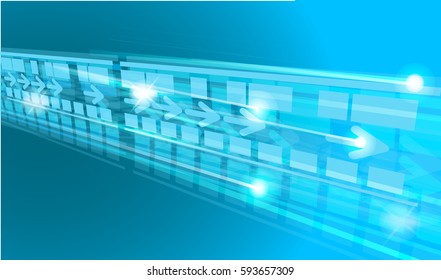 vector background abstract technology communication concept. illustration.