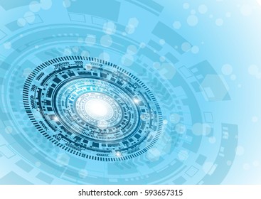 vector background abstract technology communication concept. illustration.