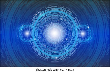 vector background abstract technology communication concept