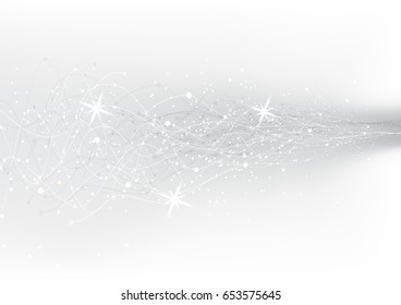 vector background abstract technology communication data Science
