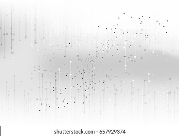 vector background abstract technology communication data Science