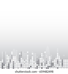 vector background abstract technology communication data Science