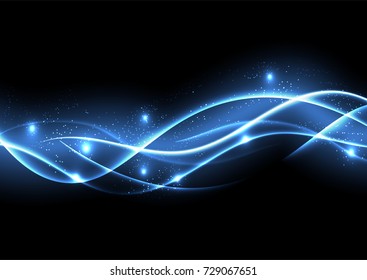 vector background abstract technology communication data Science