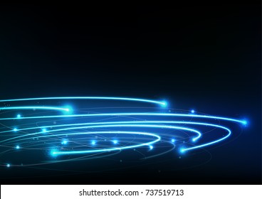 vector background abstract technology communication data Science