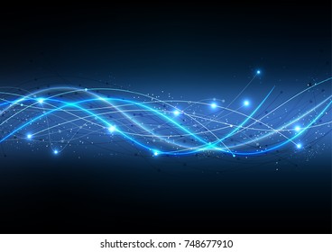 vector background abstract technology communication data Science