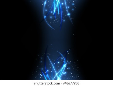 vector background abstract technology communication data Science