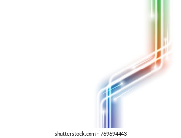 vector background abstract technology communication data Science