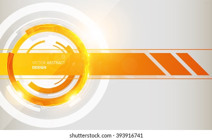 Vector background abstract technology concept.