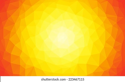 Vector background abstract warm colors