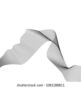 Vector background. Abstract wave element for presentation.