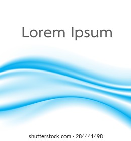 Vector background of abstract waves