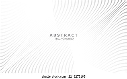Vector background abstract white grey line. Tecnology wallpaper for backdrop, card, banner.  - Shutterstock ID 2248275195
