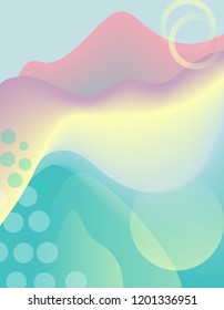 vector background. abstraction. smooth color transitions. bright Wallpaper.