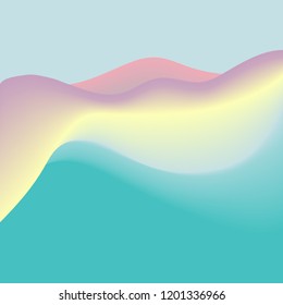 vector background. abstraction. smooth color transitions. bright Wallpaper.