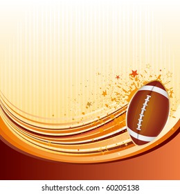 vector background of american football