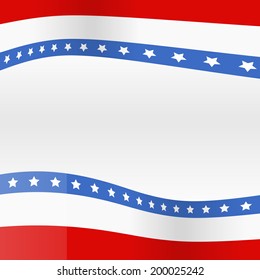 vector background of american independence day design