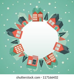 Vector background with app and internet icons with copy space for text