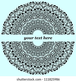 vector background, arabesque