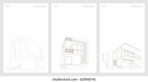 Vector background architecture