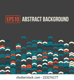 Vector background with arrows for business artwork