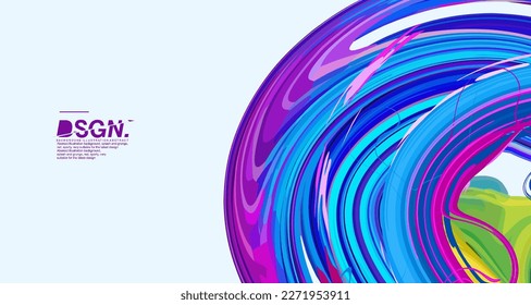 vector background, art, design, abstract modern graphic elements, color 3d Gradient abstract banners with flowing liquid shapes, illustration contrast colors