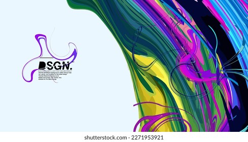vector background, art, design, abstract modern graphic elements, color 3d Gradient abstract banners with flowing liquid shapes, illustration contrast colors