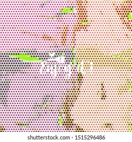 Vector background with artistic brush strokes. Abstract landscape painting for design. 