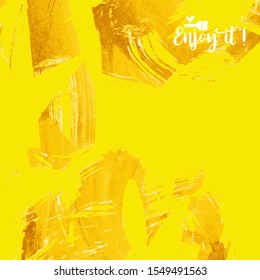 Vector background with artistic brush strokes. Abstract landscape painting for design. 