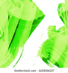 Vector background with artistic brush strokes. Abstract landscape painting for design. 