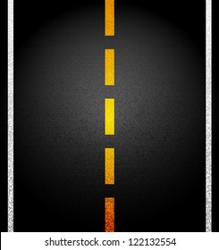 Vector background. Asphalt road.