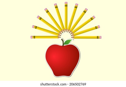 Vector Background for BACK TO SCHOOL