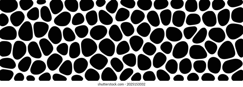 Vector background, banner. Abstract shapes, shades of gray.