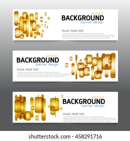 vector background  banner Collection horizontal business set templates. modern geometric abstract  layout for website design. simple creative cover header. in rectangle size space message text