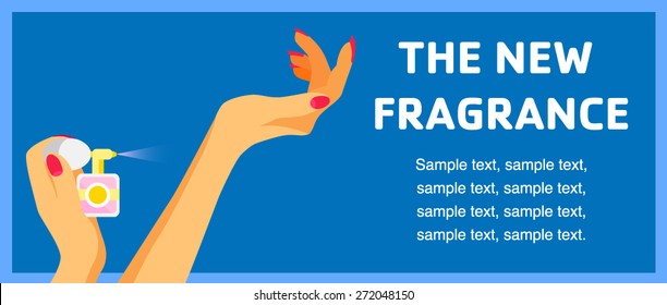 Vector background, banner. Flat style. Easy editorial!
