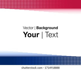 Vector background based on the American flag colours. Perfect for any type of use.