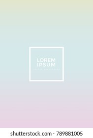 Vector background of beautiful color gradient