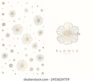 Vector background with beautiful floral ornaments. Traditional Turkish, Indian pattern. Great for fabric and textile, wallpaper, packaging or any desired idea.