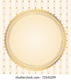 Vector background with beautiful lace ornaments