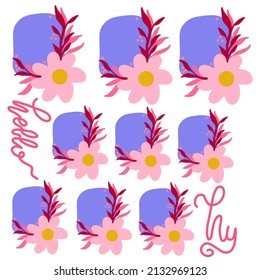 vector background with beautiful motifs