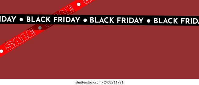 
Vector background black friday, discount.
Background for Black Friday 3D, shadow.
Ribbon with the inscription black friday, discount