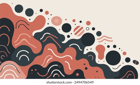Vector background with black and red abstract shape. Suitable for any project need background in black and red color scheme. Customized it as you wish.