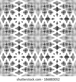 vector background with black and white elements, geometric design, vector illustration