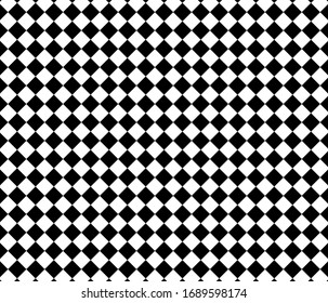 Vector background with black and white rhombus