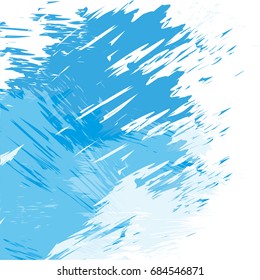 Vector background with blue blot splash. Abstract spot.Shades of blue in creative style.Blue texture.